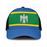 Ukraine Chernivtsi Oblast Baseball Net Cap Flag Color Inspiration