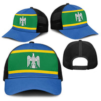 Ukraine Chernivtsi Oblast Baseball Net Cap Flag Color Inspiration
