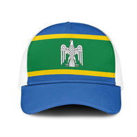 Ukraine Chernivtsi Oblast Mesh Trucker Cap Flag Color Inspiration
