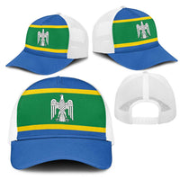 Ukraine Chernivtsi Oblast Mesh Trucker Cap Flag Color Inspiration