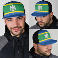 Ukraine Chernivtsi Oblast Mesh Trucker Cap Flag Color Inspiration