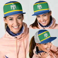Ukraine Chernivtsi Oblast Mesh Trucker Cap Flag Color Inspiration