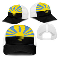 Ukraine Donetsk Oblast Mesh Trucker Cap Flag Color Inspiration