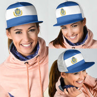 Ukraine Kherson Oblast Mesh Trucker Cap Flag Color Inspiration