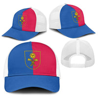 Ukraine Khmelnytskyi Oblast Baseball Net Cap Flag Color Inspiration