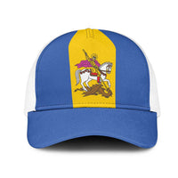Ukraine Kyiv Oblast Mesh Trucker Cap Flag Color Inspiration