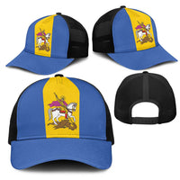 Ukraine Kyiv Oblast Mesh Trucker Cap Flag Color Inspiration