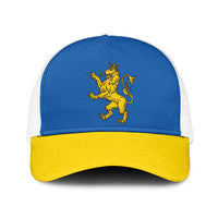 Ukraine Lviv Oblast Baseball Net Cap Flag Color Inspiration