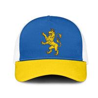 Ukraine Lviv Oblast Mesh Trucker Cap Flag Color Inspiration