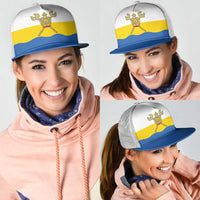 Ukraine Mykolaiv Oblast Mesh Trucker Cap Flag Color Inspiration