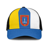 Ukraine Odesa Oblast Mesh Trucker Cap Flag Color Inspiration