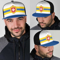 Ukraine Rivne Oblast Mesh Trucker Cap Flag Color Inspiration