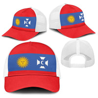 Ukraine Vinnytsia Oblast Baseball Net Cap Flag Color Inspiration