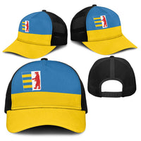 Ukraine Zakarpattia Oblast Baseball Net Cap Flag Color Inspiration