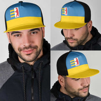 Ukraine Zakarpattia Oblast Mesh Trucker Cap Flag Color Inspiration