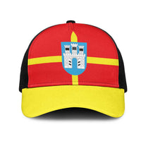 Ukraine Zhytomyr Oblast Mesh Trucker Cap Flag Color Inspiration