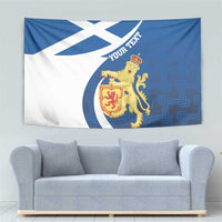 Personalized Scotland Tapestry Lion Rampant Flag Style