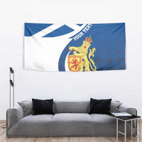 Personalized Scotland Tapestry Lion Rampant Flag Style