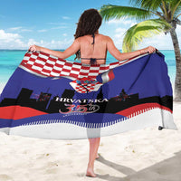 Croatia Independence Day Sarong Hrvatska Checkerboard 35th Anniversary