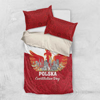 Poland Constitution Day Bedding Set Warsaw Capital Mazurek Dabrowskiego