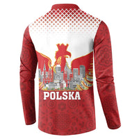 Poland Constitution Day Button Sweatshirt Warsaw Capital Mazurek Dabrowskiego