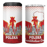 Poland Constitution Day 4 in 1 Can Cooler Tumbler Warsaw Capital Mazurek Dabrowskiego