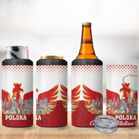 Poland Constitution Day 4 in 1 Can Cooler Tumbler Warsaw Capital Mazurek Dabrowskiego