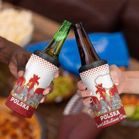 Poland Constitution Day 4 in 1 Can Cooler Tumbler Warsaw Capital Mazurek Dabrowskiego