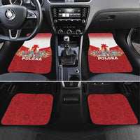 Poland Constitution Day Car Mats Warsaw Capital Mazurek Dabrowskiego