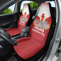 Poland Constitution Day Car Seat Cover Warsaw Capital Mazurek Dabrowskiego