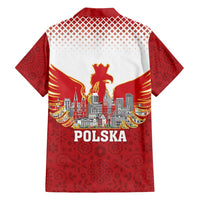 Poland Constitution Day Family Matching Summer Maxi Dress and Hawaiian Shirt Warsaw Capital Mazurek Dabrowskiego