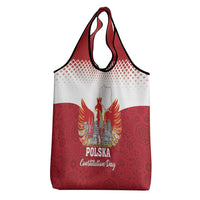 Poland Constitution Day Grocery Bag Warsaw Capital Mazurek Dabrowskiego