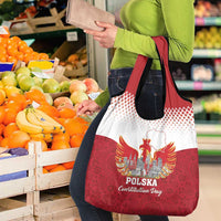 Poland Constitution Day Grocery Bag Warsaw Capital Mazurek Dabrowskiego