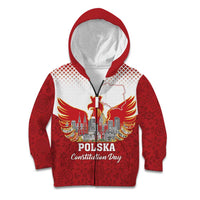 Poland Constitution Day Kid Hoodie Warsaw Capital Mazurek Dabrowskiego