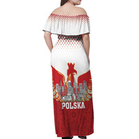 Poland Constitution Day Off Shoulder Maxi Dress Warsaw Capital Mazurek Dabrowskiego