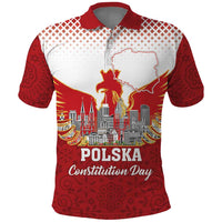 Poland Constitution Day Polo Shirt Warsaw Capital Mazurek Dabrowskiego