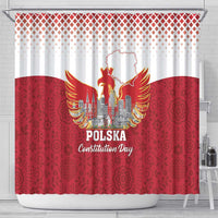 Poland Constitution Day Shower Curtain Warsaw Capital Mazurek Dabrowskiego
