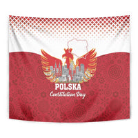 Poland Constitution Day Tapestry Warsaw Capital Mazurek Dabrowskiego