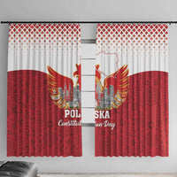 Poland Constitution Day Window Curtain Warsaw Capital Mazurek Dabrowskiego