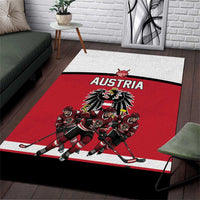 Austria Hockey Area Rug Austrian Eagle Pride