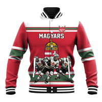 Hungary Hockey Custom Baseball Jacket Magyars Pride National Team