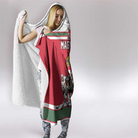 Hungary Hockey Hooded Blanket Magyars Pride National Team