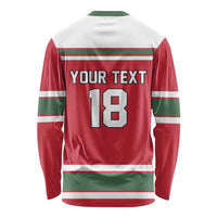 Hungary Hockey Custom Long Sleeve Shirt Magyars Pride National Team