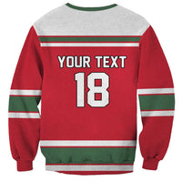 Hungary Hockey Custom Sweatshirt Magyars Pride National Team