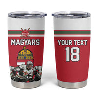 Hungary Hockey Custom Tumbler Cup Magyars Pride National Team