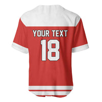 Canada Hockey Custom Baseball Jersey Maple Leaf Northern Pride