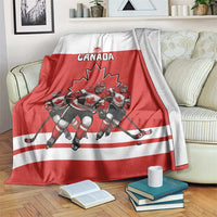 Canada Hockey Blanket Maple Leaf Northern Pride