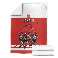 Canada Hockey Blanket Maple Leaf Northern Pride