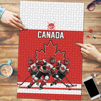 Canada Hockey Puzzle Maple Leaf Northern Pride