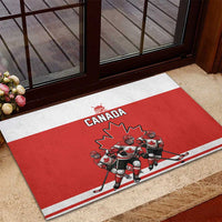 Canada Hockey Rubber Doormat Maple Leaf Northern Pride